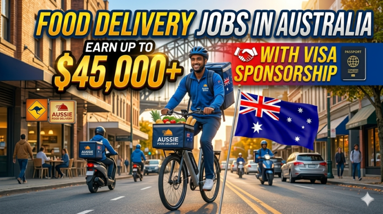 food delivery jobs in Australia