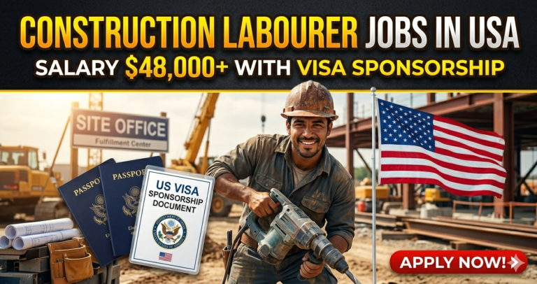 Construction Labourer Salary in USA
